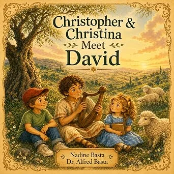 Christopher & Christina Meet David: The Shepherd Who Became a King by Alfred Basta (book cover)