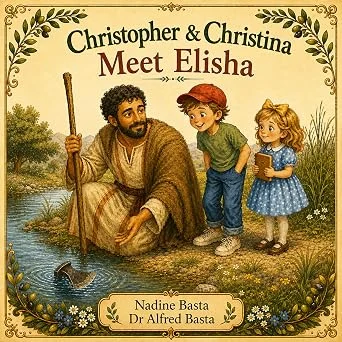 Christopher & Christina Meet Elisha: The Prophet Who Carried the Cloak by Alfred Basta (book cover)