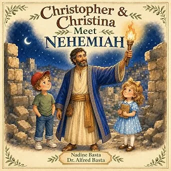 Christopher & Christina Meet Nehemiah: The Man Who Rebuilt the Walls (Christopher &amp... by Alfred Basta (book cover)