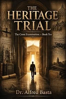 The Heritage Trial- The Cross Examination Book 10 by Alfred Basta (book cover)