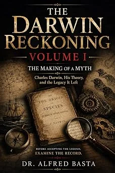 The Darwin Reckoning: Volume I – The Making of a Myth by Alfred Basta (book cover)
