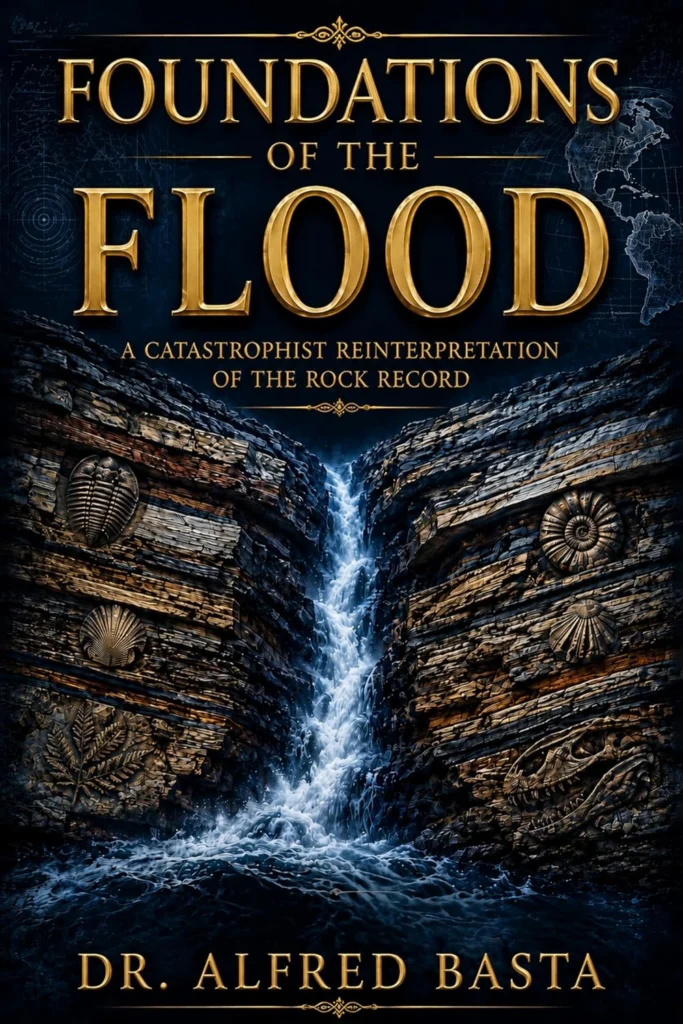 Foundations of the Flood: A Catastrophist Reinterpretation of the Rock Record by Alfred Basta (book cover)