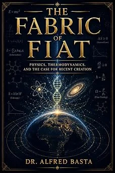 The Fabric of Fiat: Physics, Thermodynamics, and the Case for Recent Creation by Alfred Basta (book cover)
