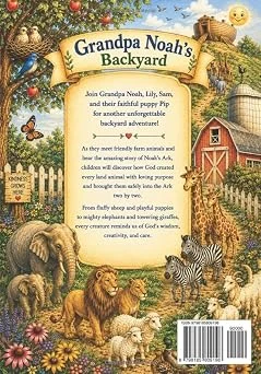 Grandpa Noah’s Backyard: The Animals Two by Two by Alfred Basta (book cover)